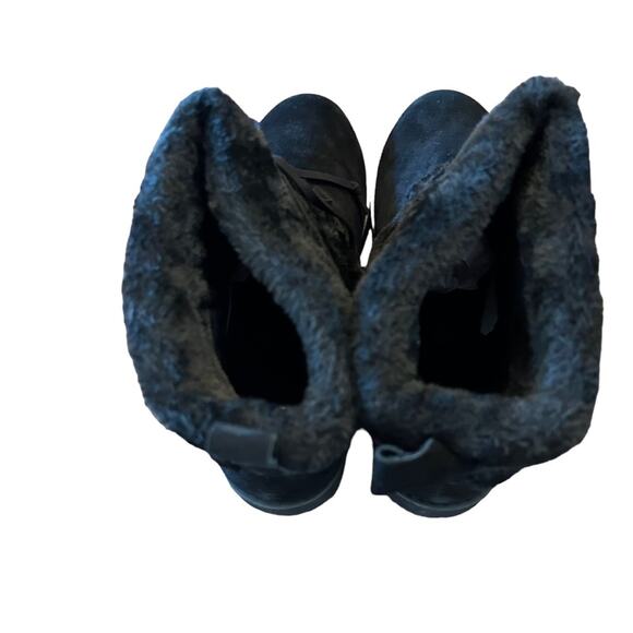 Style & Co Zijune Cold Weather Ankle Bootie Faux Fur Trim NEW Size 5 Black - Picture 5 of 8